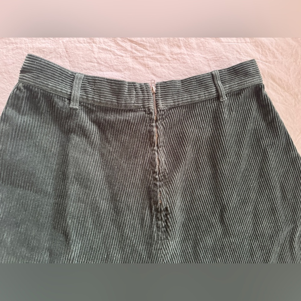 TWOTHIRDS Binlang Corduroy Skirt - Deep Lake Medium - Picture 5 of 7